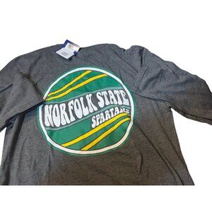 Champion Norfolk State Spartans Gray Long-Sleeve T-Shirt